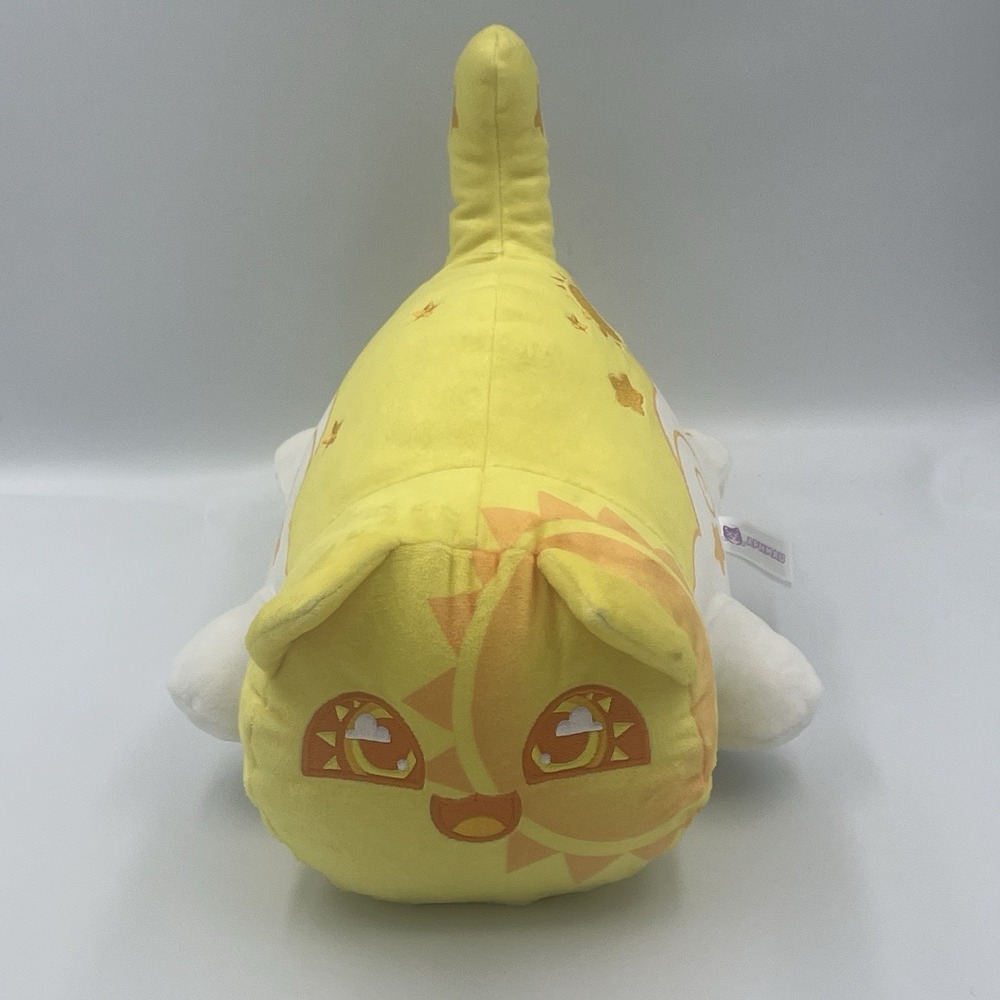 Aphmau Meemeows Yellow Sun Cat 11" Plush Stuffed Animal Celestial
